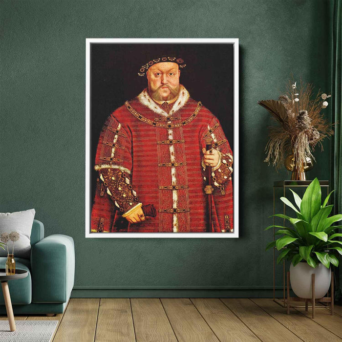 Portrait of Henry VIII (1542) by Hans Holbein the Younger - Canvas Artwork