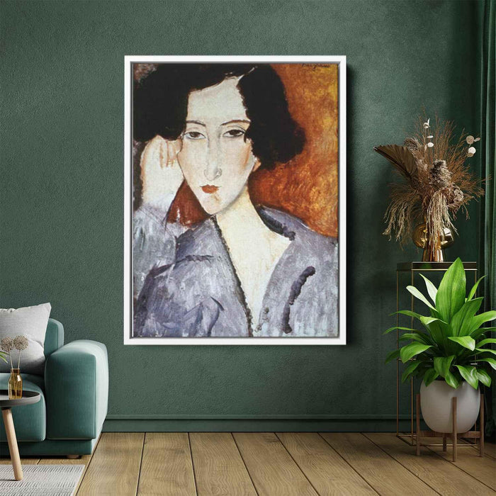 Portrait of Madame Rachele Osterlind (1919) by Amedeo Modigliani - Canvas Artwork