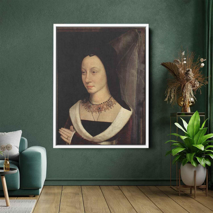 Portrait of Maria Maddalena Portinari (1472) by Hans Memling - Canvas Artwork