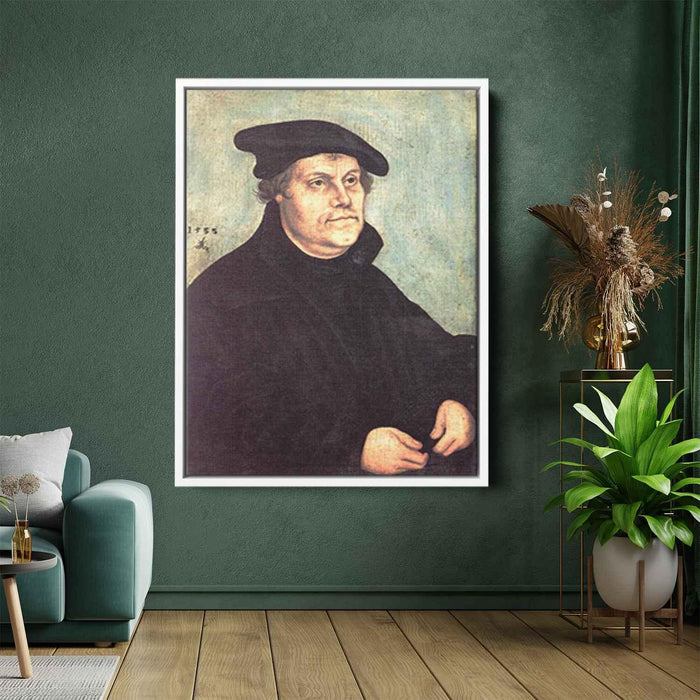 Portrait of Martin Luther (1543) by Lucas Cranach the Elder - Canvas Artwork