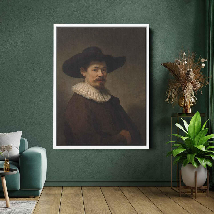 Portrait of Herman Doomer (1640) by Rembrandt - Canvas Artwork