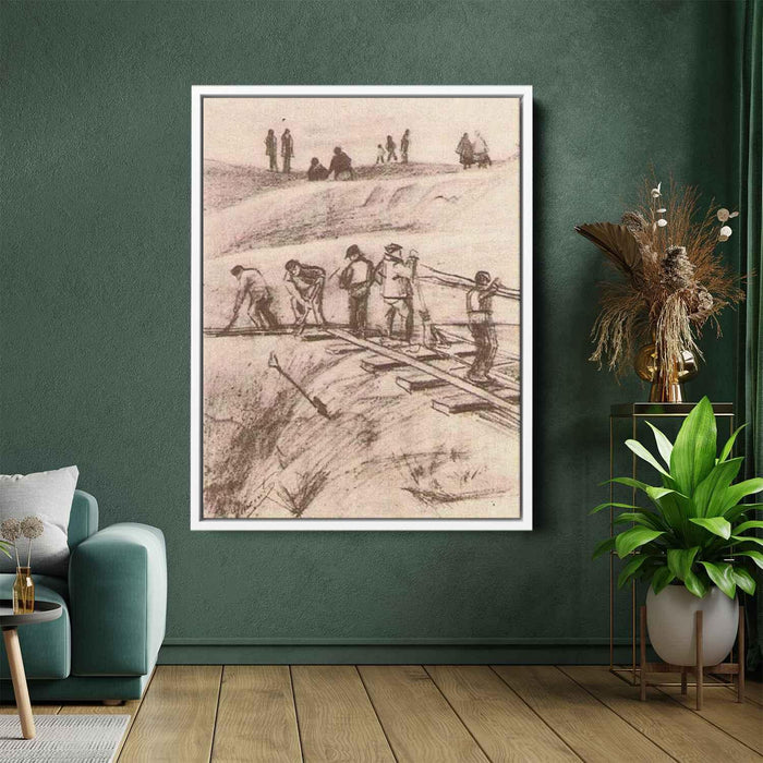 Sand Diggers (1882) by Vincent van Gogh - Canvas Artwork