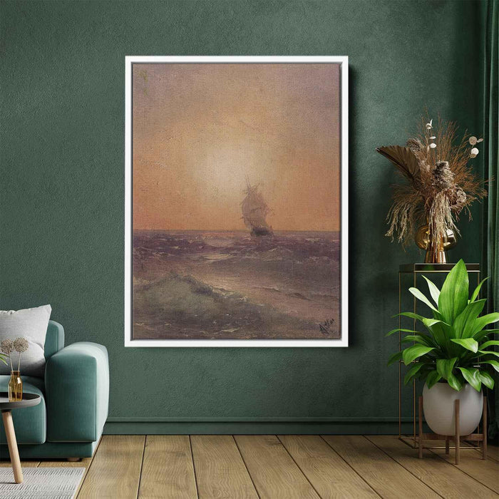 Sea view by Ivan Aivazovsky - Canvas Artwork