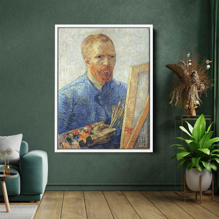 Self Portrait as an Artist (1888) by Vincent van Gogh - Canvas Artwork