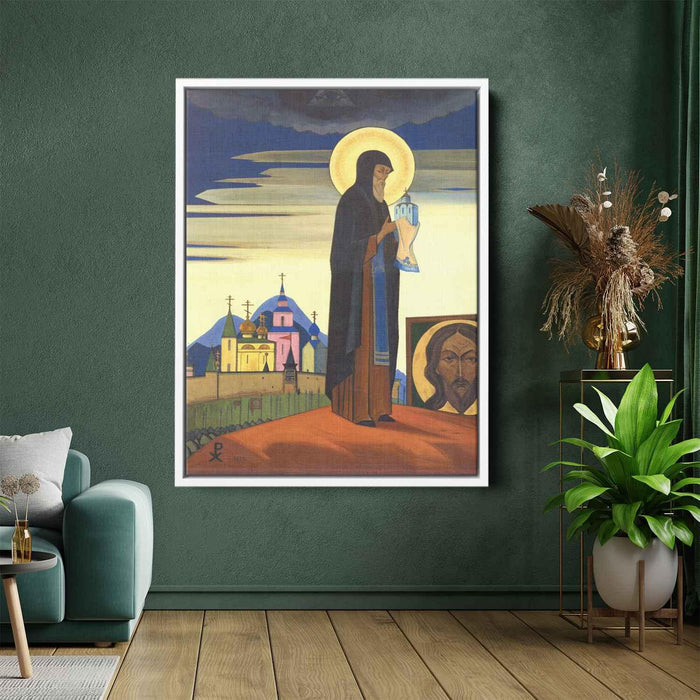 Sergius of Radonezh (1932) by Nicholas Roerich - Canvas Artwork