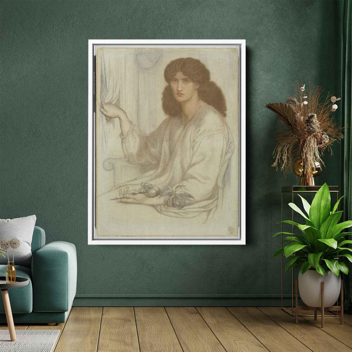 Silence (1870) by Dante Gabriel Rossetti - Canvas Artwork