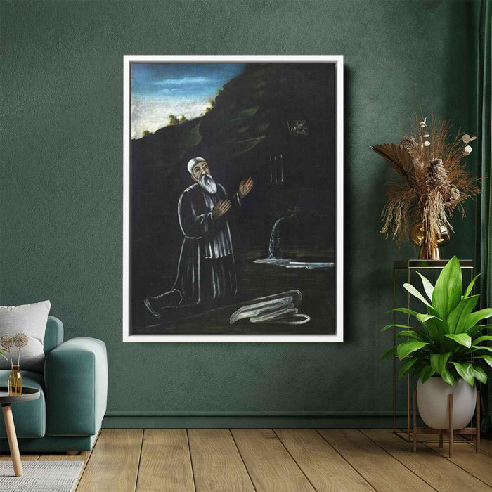 Anchorite Giorgi by Niko Pirosmani - Canvas Artwork