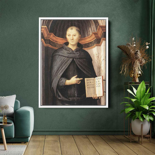 St. Nicholas of Tolentino (1507) by Pietro Perugino - Canvas Artwork