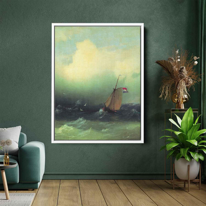 Storm at Sea (1847) by Ivan Aivazovsky - Canvas Artwork