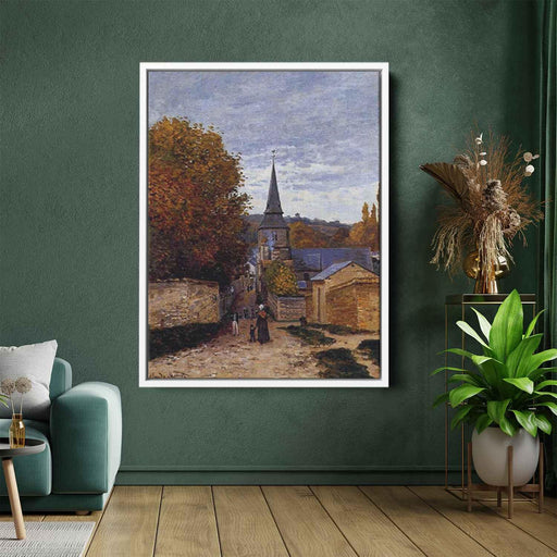 Street in Saint-Adresse (1867) by Claude Monet - Canvas Artwork