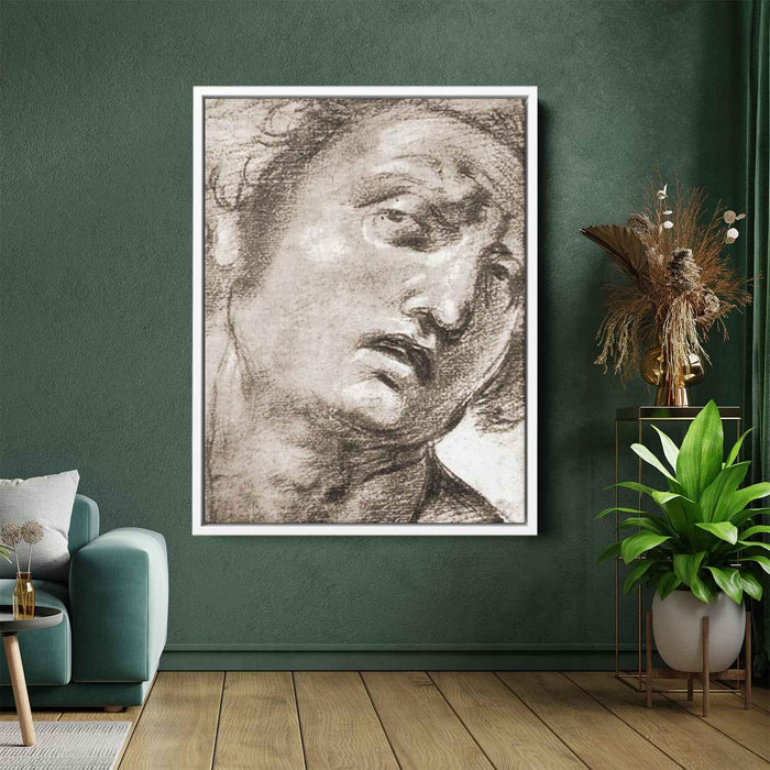 Study for the Head (1507) by Raphael - Canvas Artwork