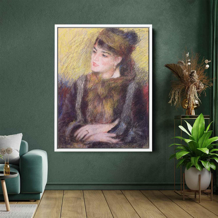 Study of a Woman by Pierre-Auguste Renoir - Canvas Artwork