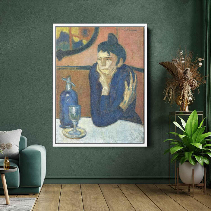 The Absinthe Drinker (1901) by Pablo Picasso - Canvas Artwork