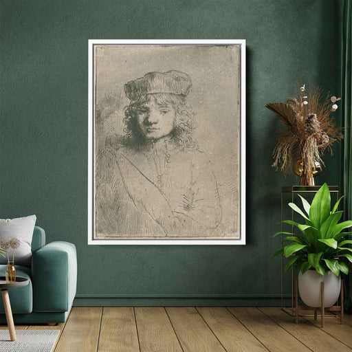 The artist`s son Titus (1656) by Rembrandt - Canvas Artwork