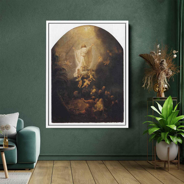 The Ascension Of Christ (1636) by Rembrandt - Canvas Artwork