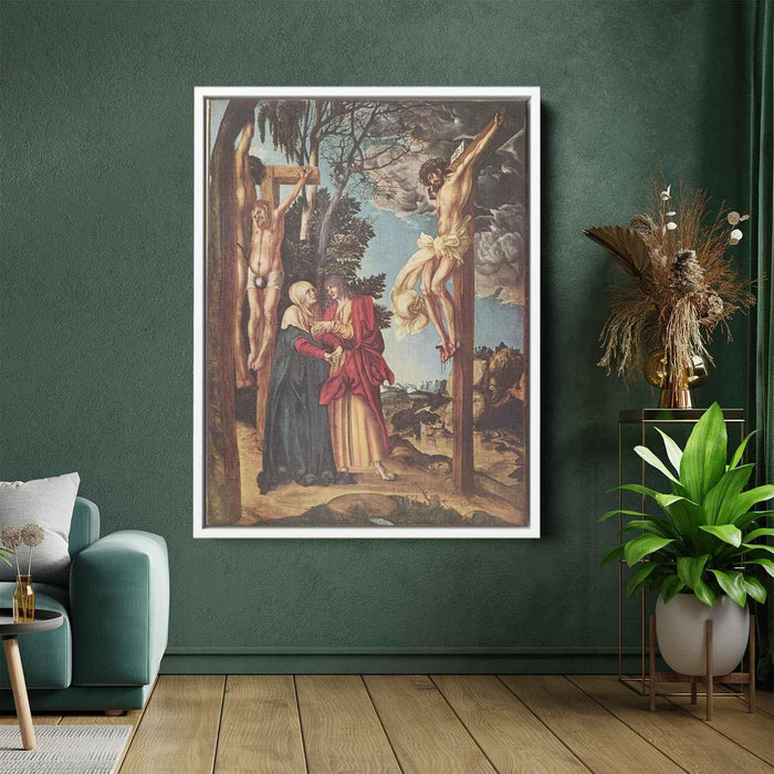 The Crucifixion (1503) by Lucas Cranach the Elder - Canvas Artwork