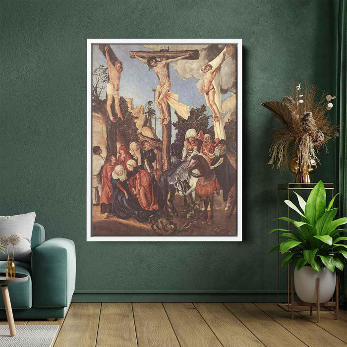 The Crucifixion (1503) by Lucas Cranach the Elder - Canvas Artwork