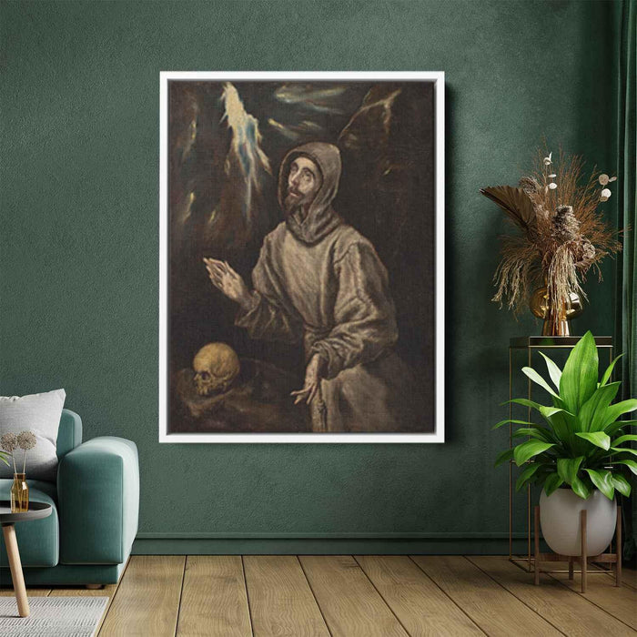 The Ecstasy of St. Francis of Assisi (1600) by El Greco - Canvas Artwork