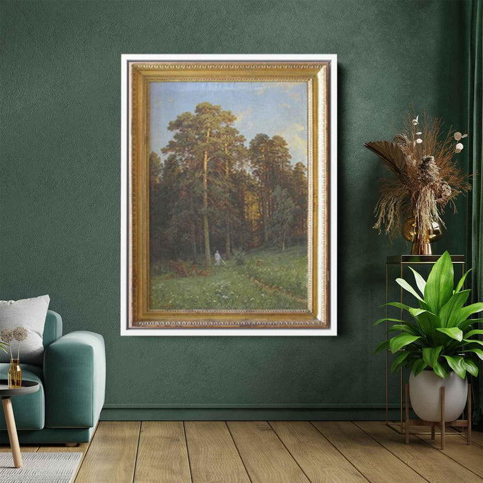 The Edge of a Pine Forest by Ivan Shishkin - Canvas Artwork