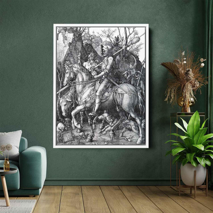 The Knight, Death and the Devil by Albrecht Durer - Canvas Artwork