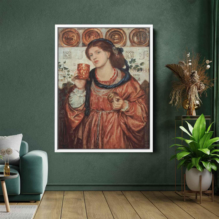 The loving cup (1867) by Dante Gabriel Rossetti - Canvas Artwork