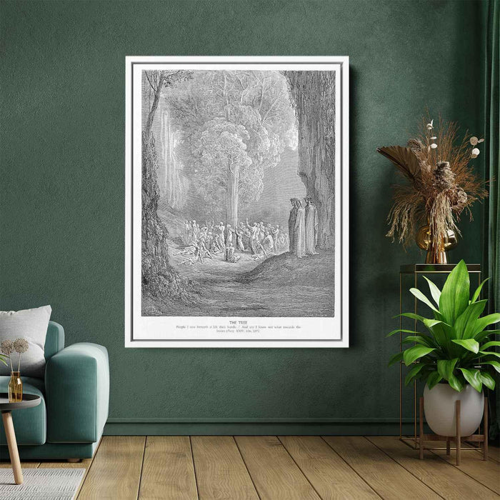 The Tree by Gustave Dore - Canvas Artwork