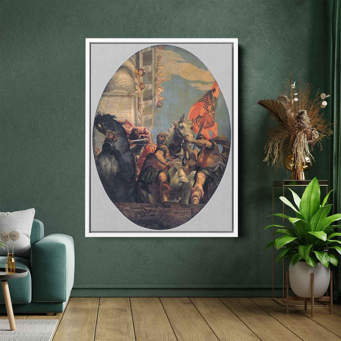 The Triumph of Mordecai (1556) by Paolo Veronese - Canvas Artwork