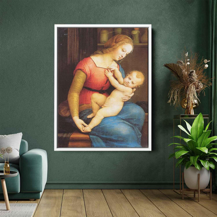 The Virgin of the House of Orleans (1506) by Raphael - Canvas Artwork