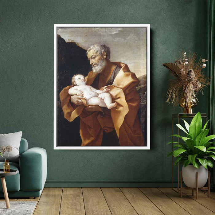 St Joseph by Guido Reni - Canvas Artwork