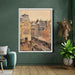 View of Paris, Rue d'Amsterdam by Camille Pissarro - Canvas Artwork