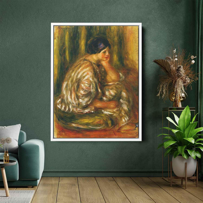 Woman in an Oriental Costume by Pierre-Auguste Renoir - Canvas Artwork