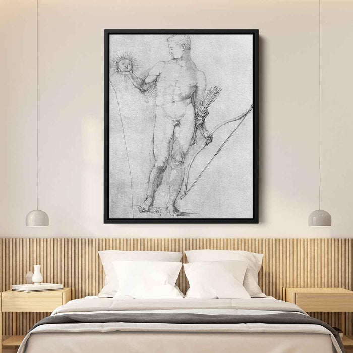 Apollo (1505) by Albrecht Durer - Canvas Artwork