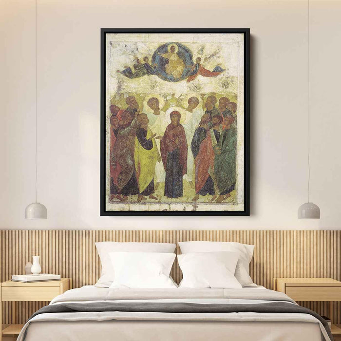 Ascension of Jesus (1408) by Andrei Rublev - Canvas Artwork