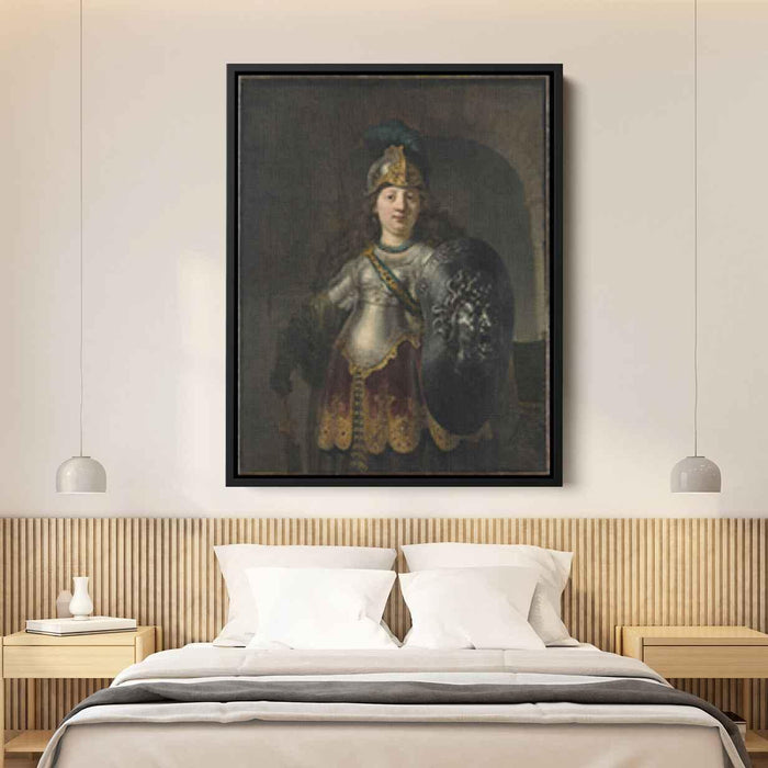 Bellona (1633) by Rembrandt - Canvas Artwork