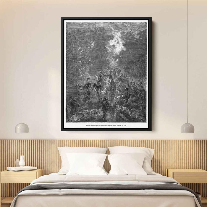 Don Quixote by Gustave Dore - Canvas Artwork