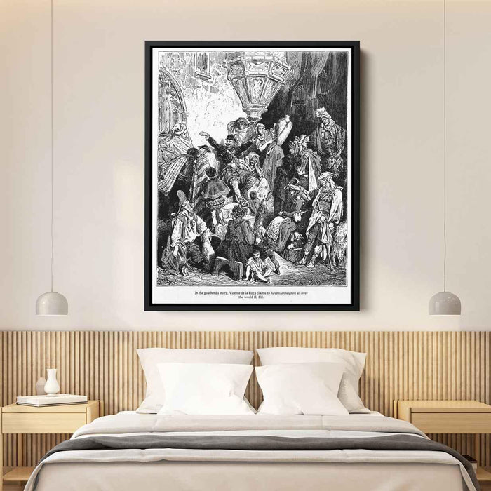 Don Quixote by Gustave Dore - Canvas Artwork