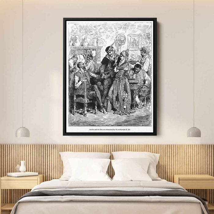 Don Quixote by Gustave Dore - Canvas Artwork