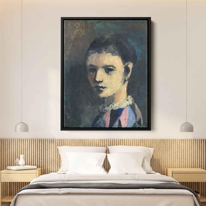 Harlequin's Head (1905) by Pablo Picasso - Canvas Artwork