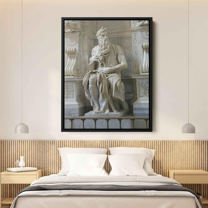 Moses (1515) by Michelangelo - Canvas Artwork
