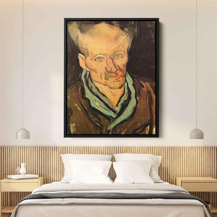 Portrait of a Patient in Saint-Paul Hospital (1889) by Vincent van Gogh - Canvas Artwork