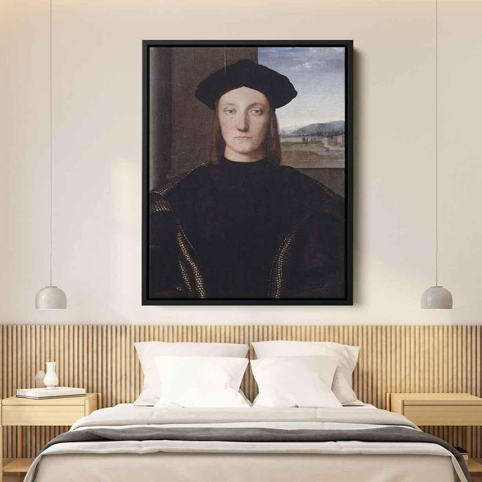 Portrait of Guidobaldo da Montefeltro, Duke of Urbino by Raphael - Canvas Artwork