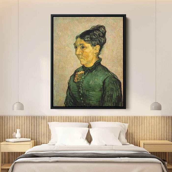 Portrait of Madame Trabuc (1889) by Vincent van Gogh - Canvas Artwork