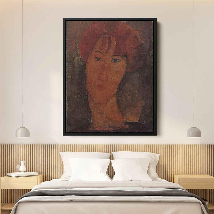 Portrait of Pardy (1917) by Amedeo Modigliani - Canvas Artwork