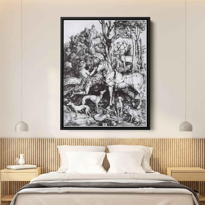 Saint Eustace (1501) by Albrecht Durer - Canvas Artwork