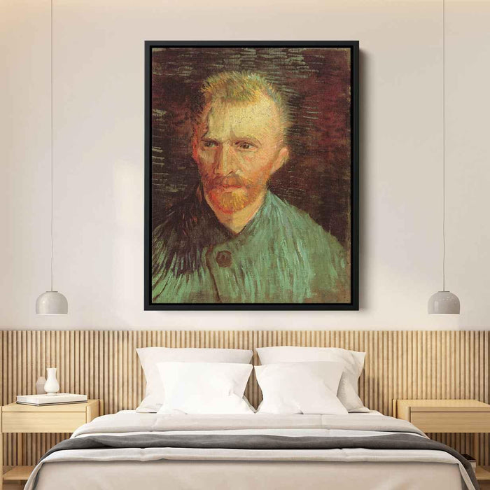 Self-Portrait (1887) by Vincent van Gogh - Canvas Artwork