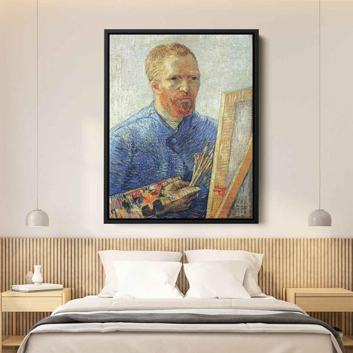 Self Portrait as an Artist (1888) by Vincent van Gogh - Canvas Artwork