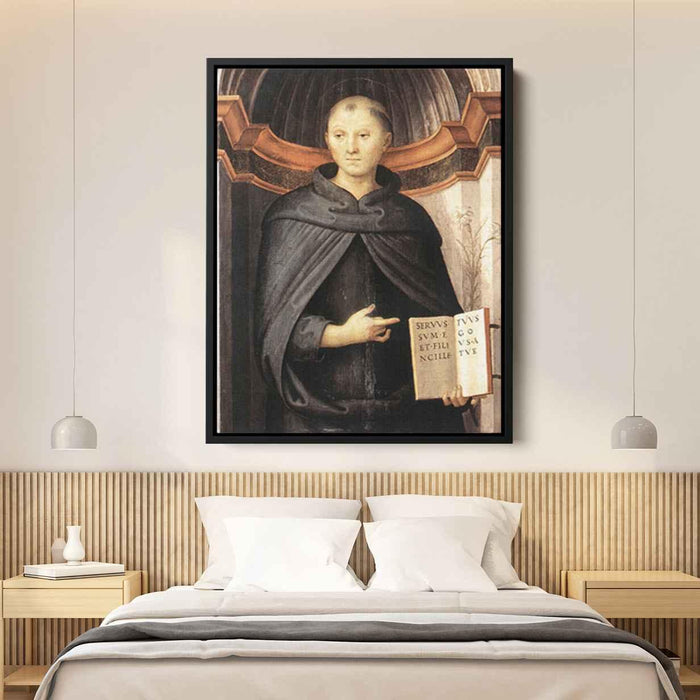 St. Nicholas of Tolentino (1507) by Pietro Perugino - Canvas Artwork