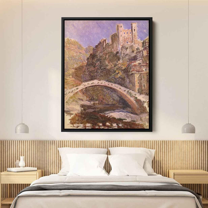 The Castle of Dolceacqua (1884) by Claude Monet - Canvas Artwork