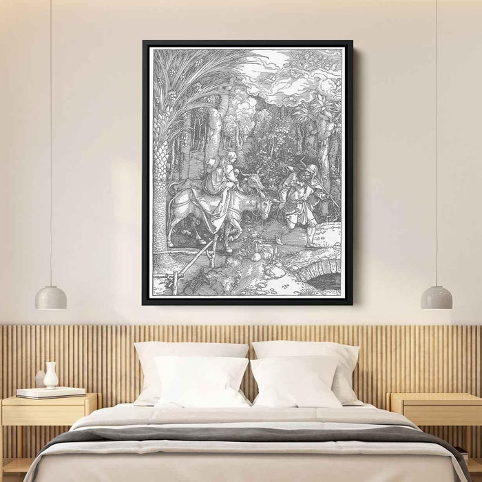 The Flight into Egypt (1511) by Albrecht Durer - Canvas Artwork