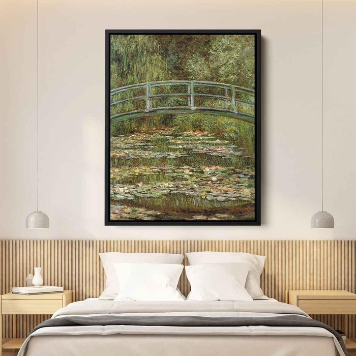 The Japanese Bridge (1899) by Claude Monet - Canvas Artwork